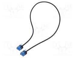 Patch cord; U/UTP; 6a; stranded; Cu; LSZH; black; 0.5m; 32AWG