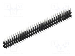 Connector: pin strips; pin header; male; PIN: 70; 2mm; SMT; 2x35
