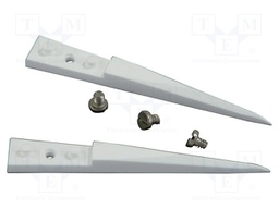 Kit of tips; 45mm; Blade tip shape: flat; universal; 2pcs.