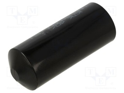 Heat shrink cap; glued; 40mm; L: 106mm; black