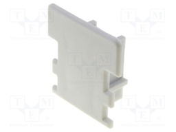 Cap for LED profiles; Application: HR-LINE