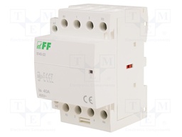 Contactor: 4-pole installation; 40A; 230VAC; NC x2 + NO x2; IP20