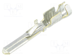 Contact; male; 1÷2.5mm2; JPT; tinned; crimped; for cable
