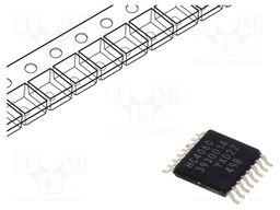 IC: digital; divider,counter; HC; SMD; TSSOP16; Package: tube