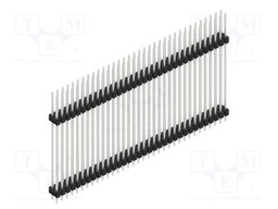 Connector: pin strips; pin header; male; PIN: 68; 2.54mm; THT; 2x34