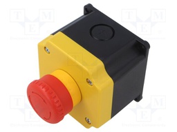 Control cassette; YW; plastic; IP65; Contacts: NC + NO; Pos: 2