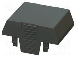 Upper housing; without connection hole; black; EH 52,5; X: 52.6mm