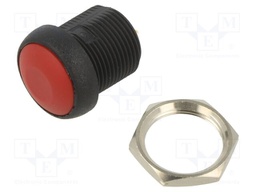 Switch: push-button; Pos: 2; SPST-NO; 0.2A/48VDC; OFF-(ON); IP67