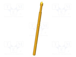 Test needle; Operational spring compression: 4mm; 5A; Ø: 1.8mm