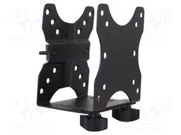 Holder; 5kg; black; Standard: 75x75mm,100x100mm; computer