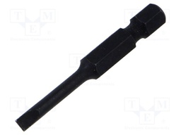 Screwdriver bit; slot; 3,5x0,6mm; Overall len: 50mm