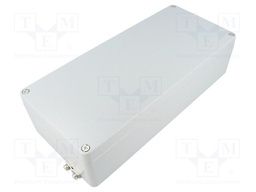 Enclosure: multipurpose; X: 160mm; Y: 360mm; Z: 90mm; ATEX; aluminium