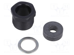 Half gland; PG11; Mat: polyamide; black