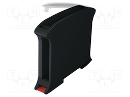 Enclosure: for DIN rail mounting; ABS