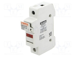 Fuse base; 10x38mm; for DIN rail mounting; 32A; Poles: 1; 1kVDC