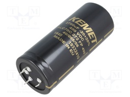 Capacitor: electrolytic; 2.7mF; 400VDC; ESR: 55mΩ; SNAP-IN; ±20%
