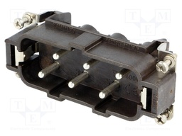 Connector: HDC; male; 180 °C; PIN: 6; size 77.27; hot condition; 35A