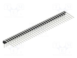 Connector: pin strips; pin header; male; PIN: 33; 2.54mm; THT; 1x33