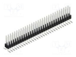 Connector: pin strips; pin header; male; PIN: 60; 1.27mm; SMT; 2x30