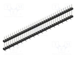 Connector: pin strips; pin header; male; PIN: 34; 2mm; SMT; 1x34