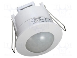 Sensor: movement; 220÷240VAC; IP20; 6m; Range: 10s÷15min; 1200W