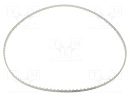 Timing belt; T10; W: 10mm; H: 4.5mm; Lw: 1250mm; Tooth height: 2.5mm