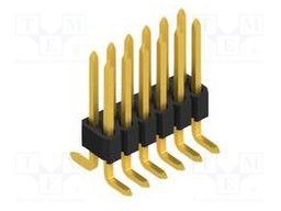 Connector: pin strips; pin header; male; PIN: 12; 1.27mm; SMT; 2x6