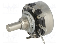 Potentiometer: shaft; single turn; 33kΩ; 2W; ±20%; soldered; 6mm