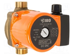 Type of pump: circulation; bronze; OHI; 230VAC; IP44; Temp: 0÷40°C