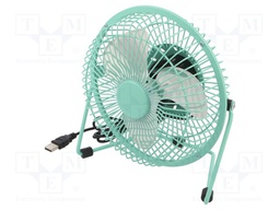 Fan: DC; 3W; 5V; Ø: 150mm; Len: 1m; 190x185x100mm; Plug: straight
