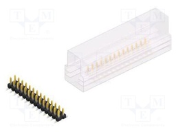 Connector: pin strips; pin header; male; PIN: 28; 2.54mm; SMT; 2x14