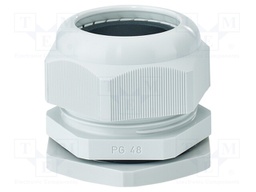 Cable gland; PG48; IP65; polyamide; light grey