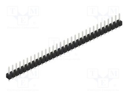 Connector: pin strips; pin header; male; PIN: 31; 2.54mm; THT; 1x31