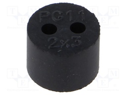 -20÷100°C; 3mm; HELUTOP® HT-MFDE; Accessories: insert for gland