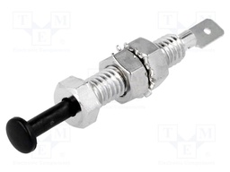 Microswitch SNAP ACTION; SPST-NC; ON-(OFF); Pos: 2