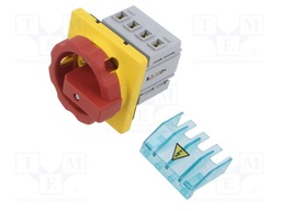 Switch-disconnector; Poles: 3+N; on panel; 16A; 3LD2; -25÷55°C