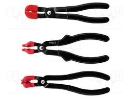 Kit: pliers; cables,ignition; insulated; 3pcs.