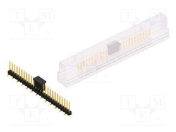 Connector: pin strips; pin header; male; PIN: 26; 2.54mm; SMT; 1x26