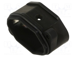 Enclosure: for Han connectors; Han HPR; size 24B; screws; M40