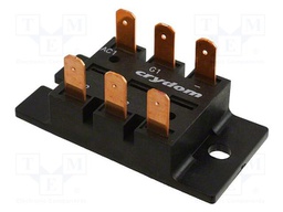 Bridge rectifier: half-controlled