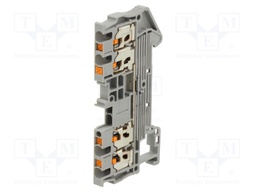 Splice terminal: rail; XT; 17.5A; 500V; PA; 0.25÷1.5mm2; ways: 1