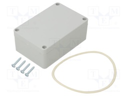 Enclosure: multipurpose; X: 60mm; Y: 90mm; Z: 35mm; ABS; light grey