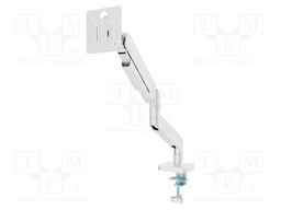 Holder; 10kg; 17÷32"; white; 75x75mm,100x100mm; monitor x1