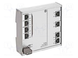 Industrial module: switch Ethernet; unmanaged; 9÷60VDC; RJ45