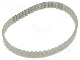 Timing belt; AT5; W: 10mm; H: 2.7mm; Lw: 280mm; Tooth height: 1.2mm
