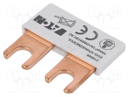 Busbar; 10mm2; Poles: 1; Urated: 240/415V; Usurge rated: 4kV; fork