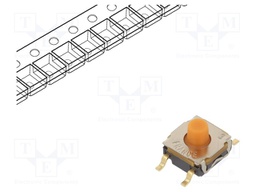 Microswitch TACT; SPST-NO; Pos: 2; 0.01A/32VDC; SMT; none; 4N; 5.2mm