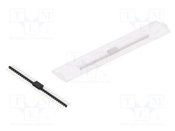 Connector: pin strips; pin header; male; PIN: 33; 2mm; SMT; 1x33
