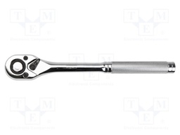 Rattle; 1/2"; 255mm; Teeth: 48; Handle material: steel