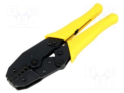 Tool: for crimping colaxial / RF connectors; carbon steel